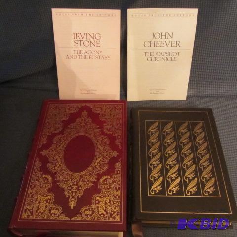 lot 258 image: Leather Bound Franklin Library Books