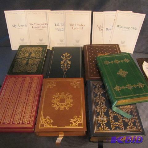 lot 261 image: Leather Bound Franklin Library Books