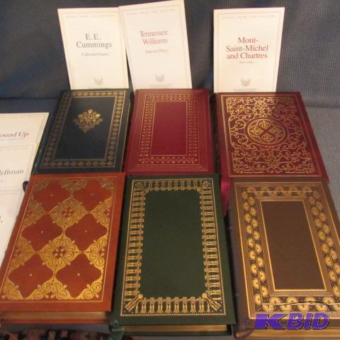 lot 262 image: Leather Bound Franklin Library Books