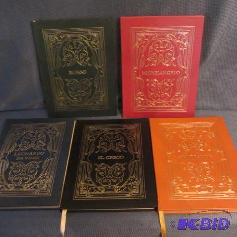 lot 263 image: Leather Bound Franklin Library Books