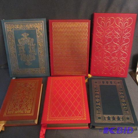 lot 269 image: Leather Bound Franklin Library Books