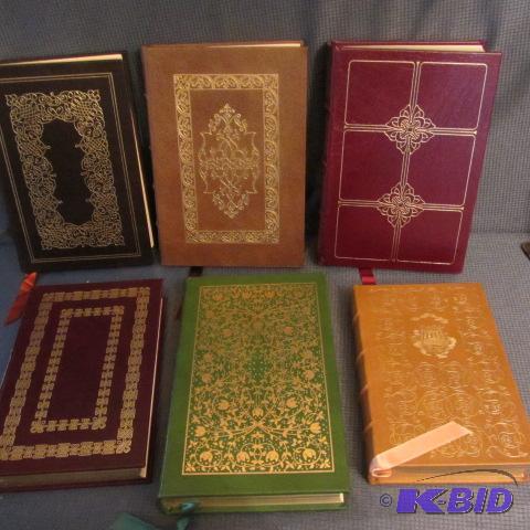 lot 270 image: Leather Bound Franklin Library Books
