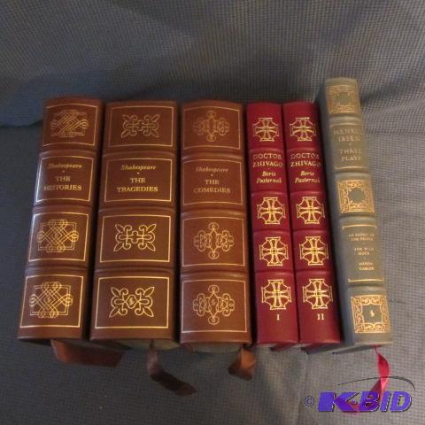 lot 271 image: Leather Bound Franklin Library Books
