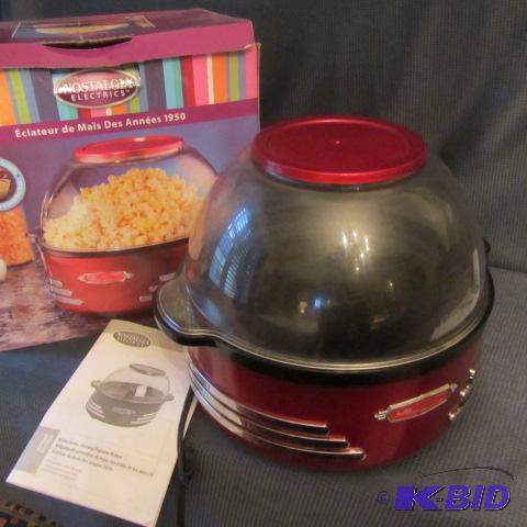 lot 276 image: Nostalgic Popcorn Maker