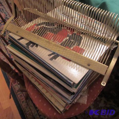 lot 283 image: Records & Stand