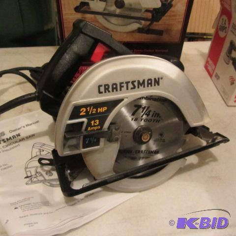 lot 307 image: Craftsman Circular Saw