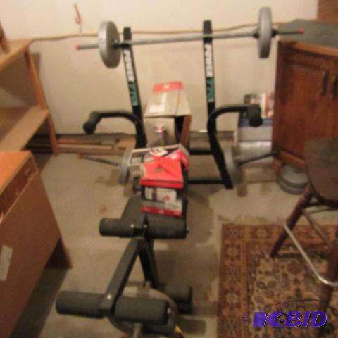 lot 327 image: Power 750 Weight Bench