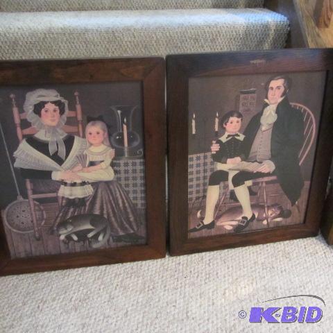lot 347 image: Colonial Family Portraits