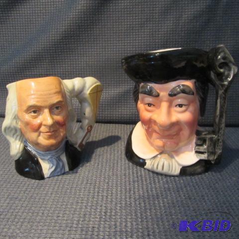 lot 391 image: Royal Doulton Toby Mug