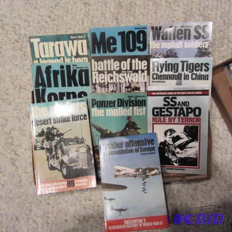 lot 422 image: Ballantines WWII Paperbacks