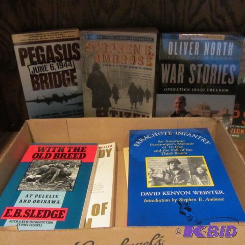 lot 428 image: Biographies on War Books