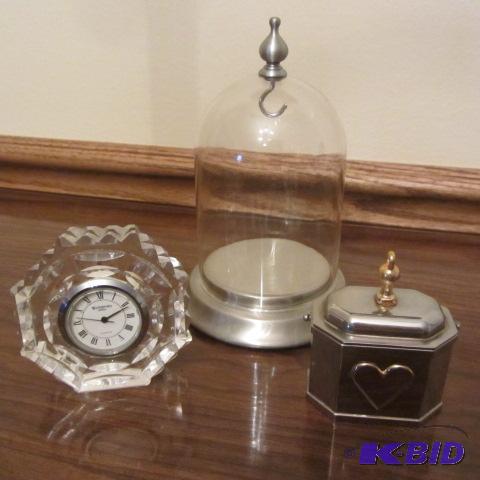 lot 43 image: Waterford, Lenox & Pewter