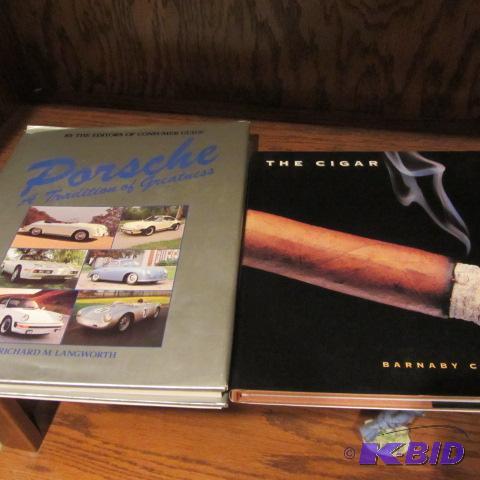 lot 430 image: Porsche & Cigar Books