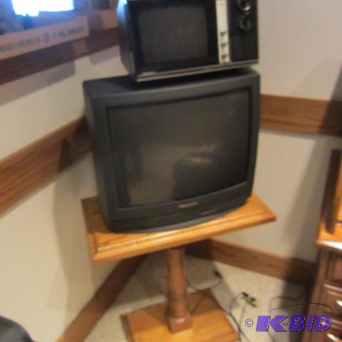 lot 433 image: Panasonic Televisions & Stand