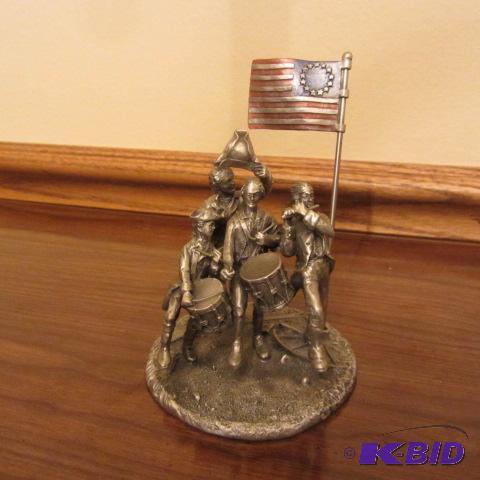 lot 44 image: Pewter Spirit of 1776