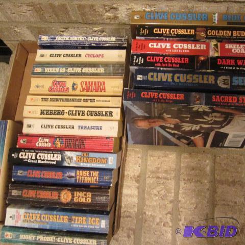 lot 459 image: Clive Cussler Books