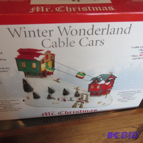 lot 496 image: Winter Wonderland Cable Cars