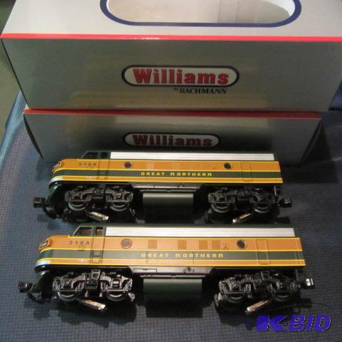 lot 504 image: Great Northern Locomotive Set