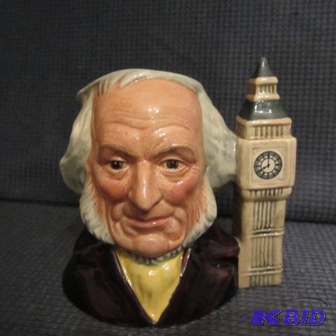lot 72 image: Royal Doulton Toby Mug