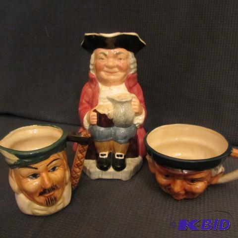 lot 74 image: Staffordshire Mugs