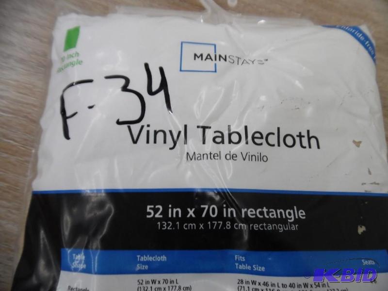 Vinyl Tablecloth