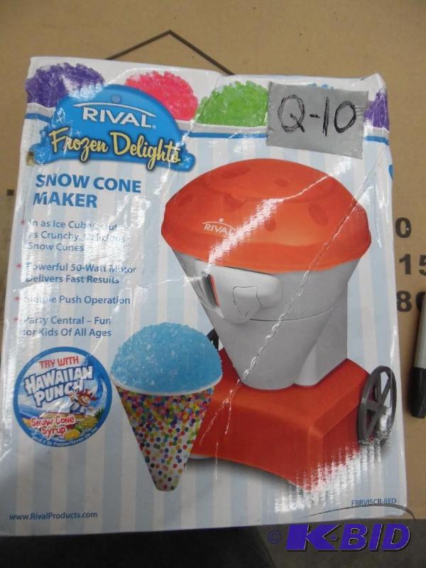Rival Snow Cone Maker