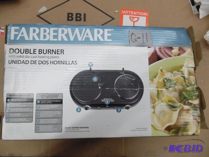 Farberware Double Burner