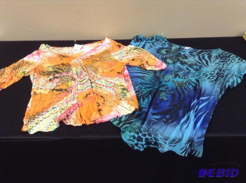 lot 14 image: Three Womens Shirts