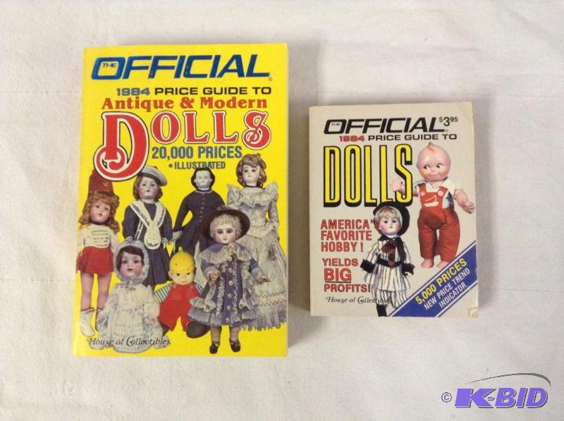 lot 20 image: 2 - 1984 Doll Price Guide Books