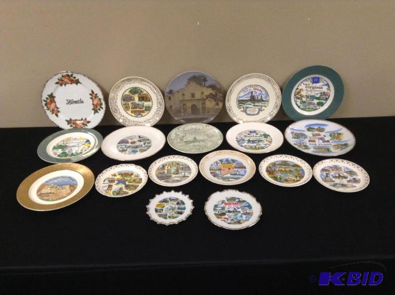 lot 48 image: Souvenir Collector Plates