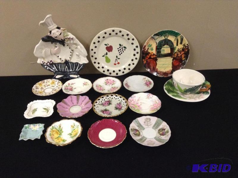 lot 53 image: Assortment Saucers and Plates
