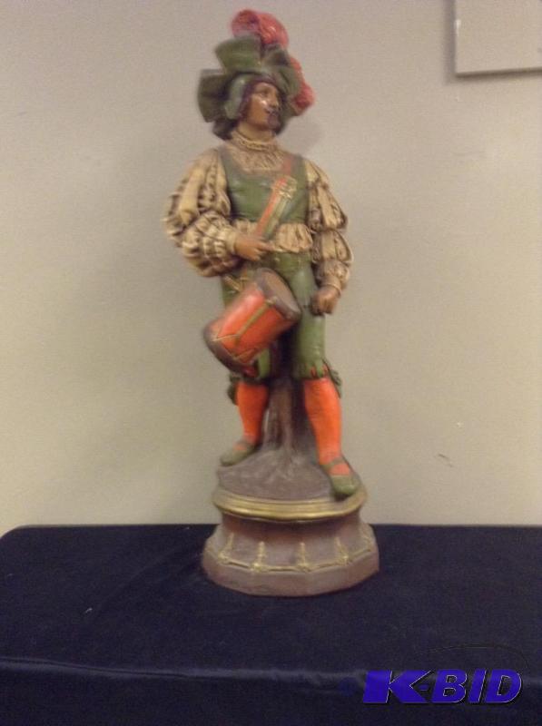 lot 58 image: Spaniard Drummer Statue