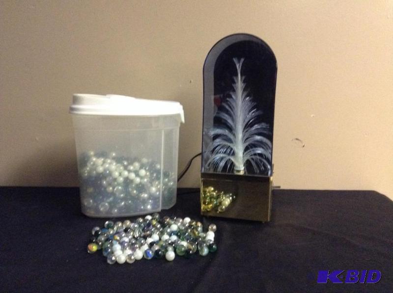 lot 61 image: Fiber Optic Tree Decor