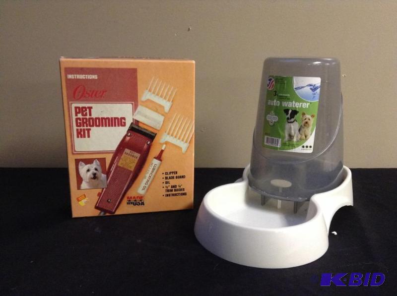 lot 64 image: Pet Grooming & Waterer