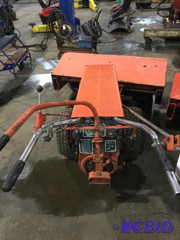 lot 105 image: Gravely 5665 Walk Behind Sweeper