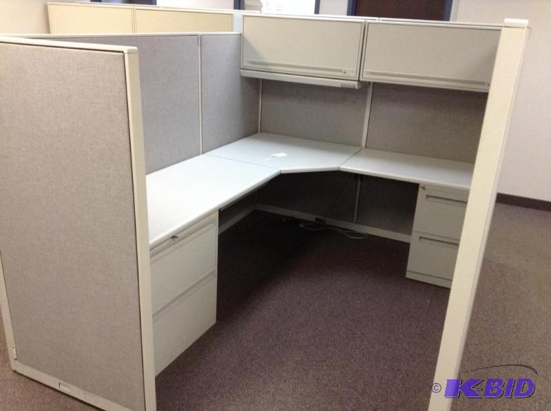 lot 109 image: Allsteel Office Systems Workstation