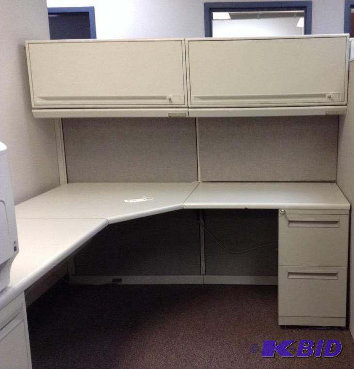 lot 110 image: Allsteel Office Systems Workstation 2