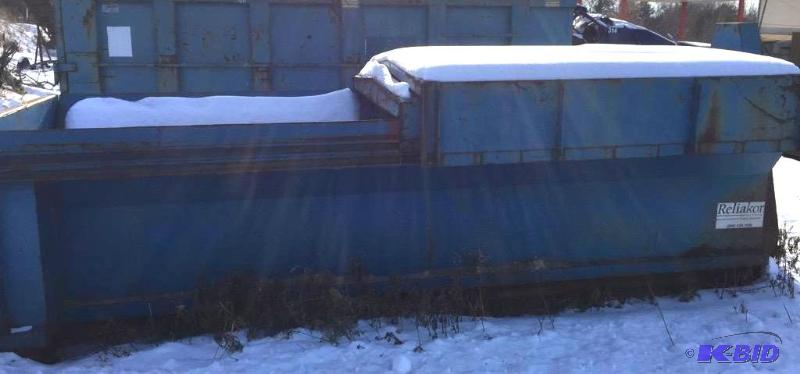 lot 129 image: Large Roll-Off Dumpster