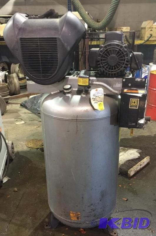 lot 42 image: 80 Gallon 1PH Air Compressor