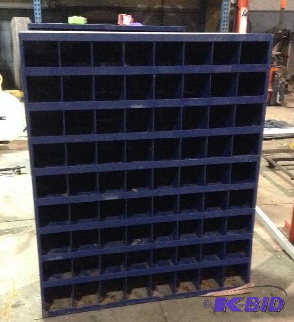 lot 50 image: Industrial Storage Unit with Cubby Holes