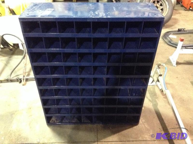 lot 51 image: Industrial Storage Unit with Cubby Holes 2