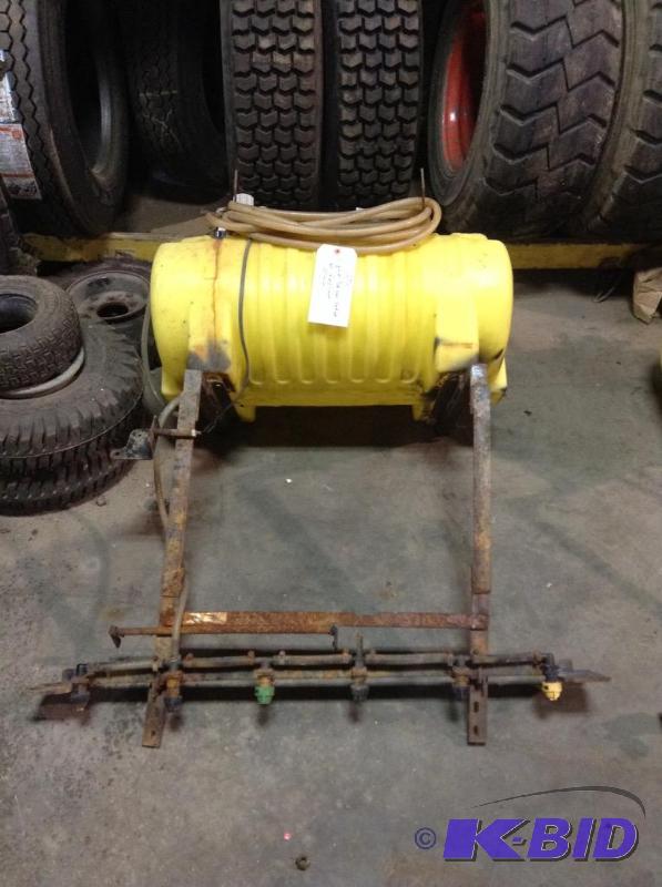 lot 55 image: ATV Liquid Deicer Fertilizer Set Up