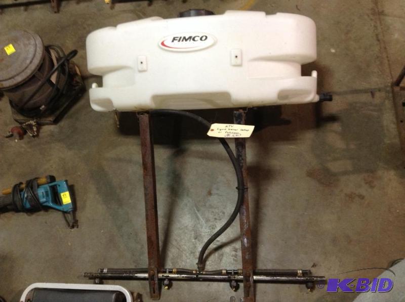 lot 56 image: FIMCO ATV Liquid Deicer or Fertilizer Set Up