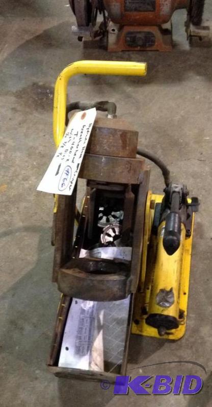 lot 66 image: Hydraulic Hose Crimper