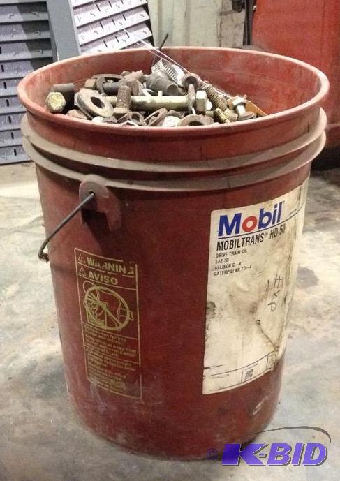 lot 83 image: Five Gallon Bucket with Nuts, Bolts and more