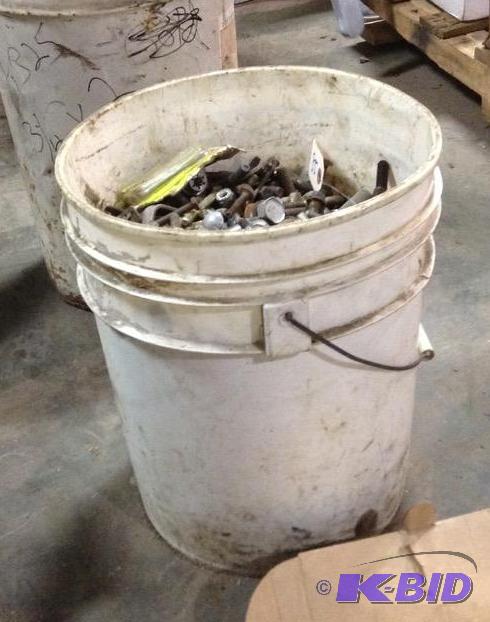 lot 85 image: Five Gallon Bucket with Nuts, Bolts and more