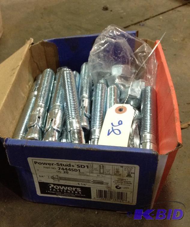 lot 86 image: Powers Fasteners Power-Stud SD1