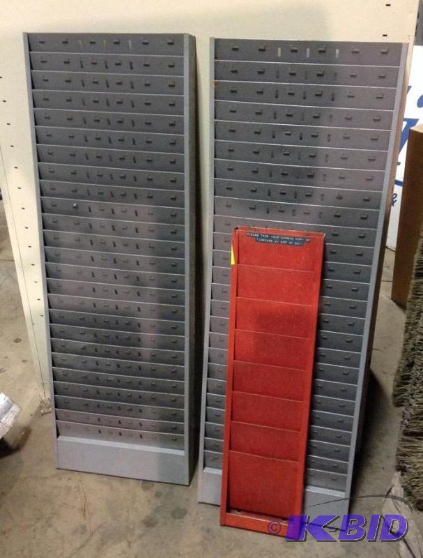 lot 92 image: Work Order & Time Card Wall Mount Slots