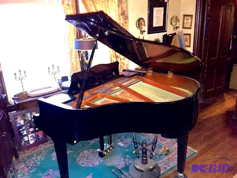 lot 11 image: Beautiful Cristofori grand piano black #1032...