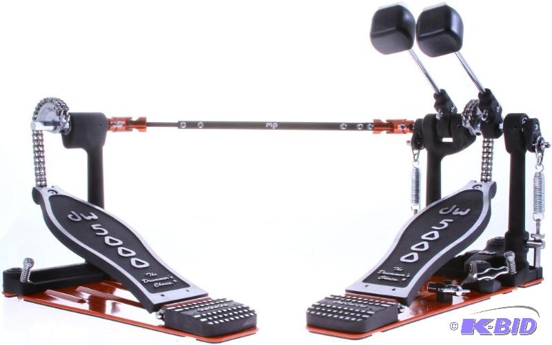 lot 117A image: 2 DW Chain driven pedals used on lot 117 Ludw...